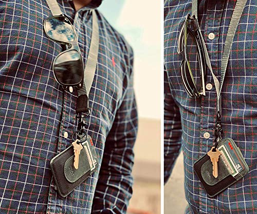POCKT Lanyard for Keys Neck Lanyard Key Chain Holder for Men and Women - Cool Neck Lanyards for Keys, Wallets and ID Badge Holders | Grunge - Image 4