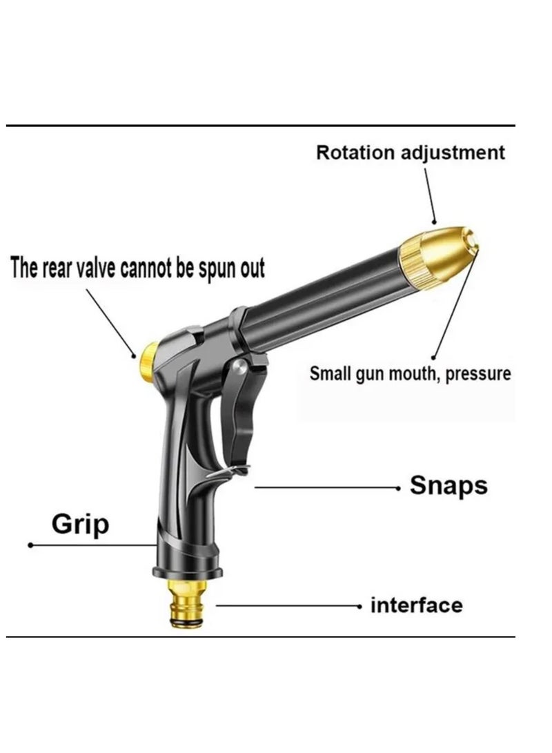 مسدس ماء بالضغط العالي لغسيل السيارات والحديقة الخارجية - Image 1
