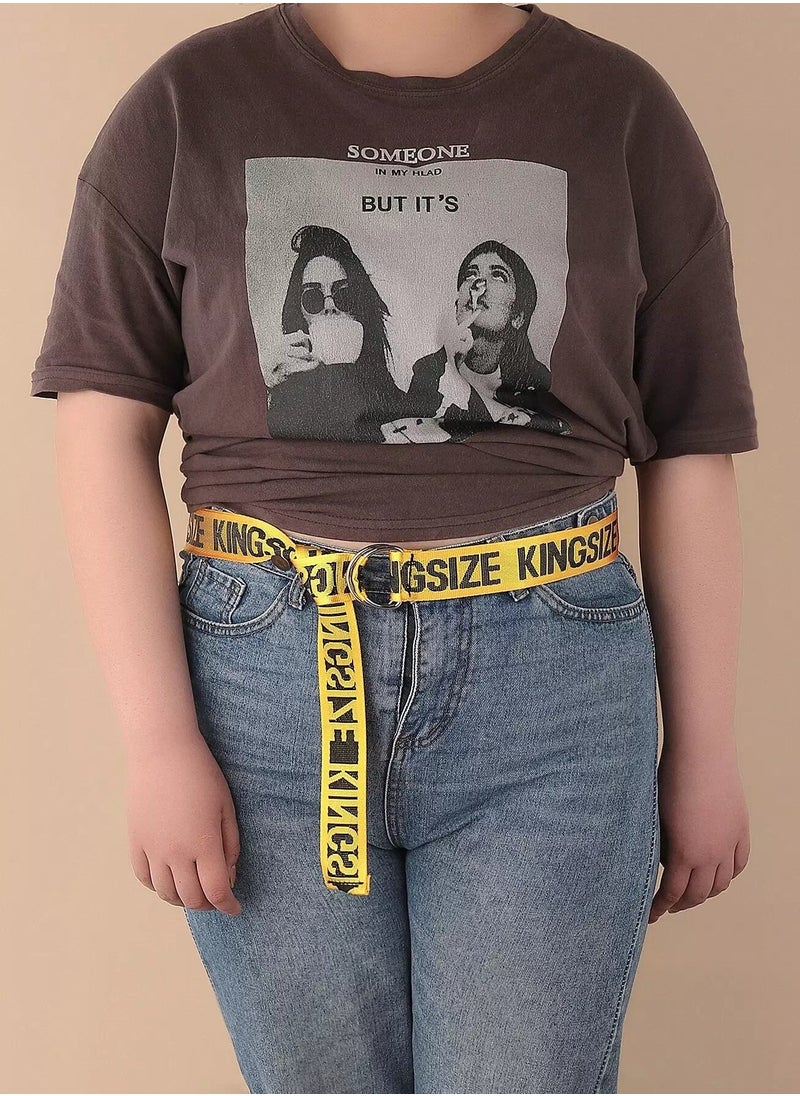 Generic Letter Graphic Tape Belt  - Image 1