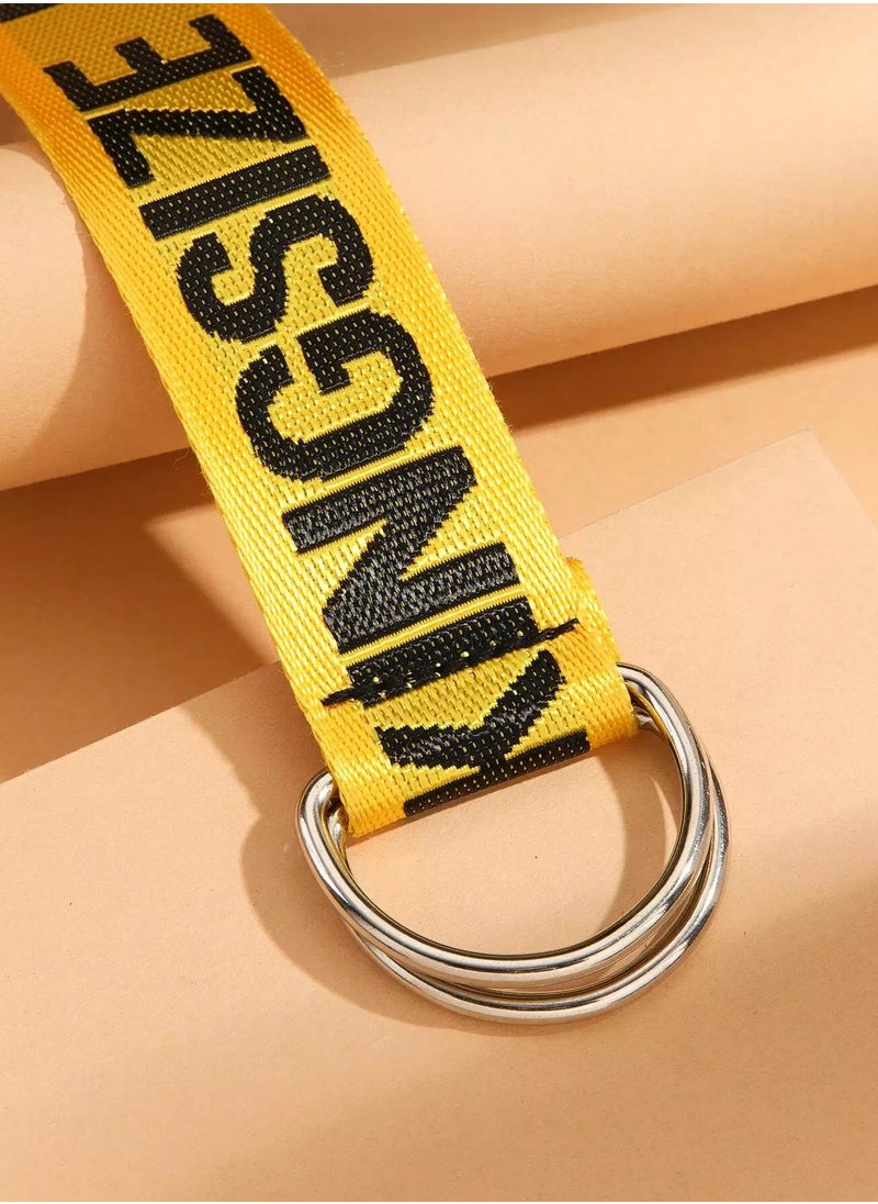 Generic Letter Graphic Tape Belt  - Image 5