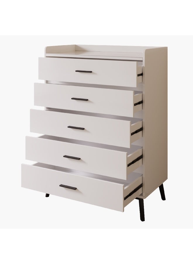 Home Box Marwell Sintered Stone Top Chest of 5-Drawers 40 x 109.5 x 80 cm  - Image 2