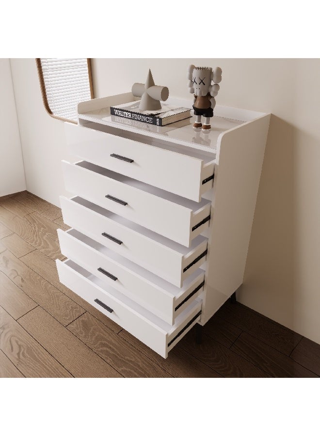 Home Box Marwell Sintered Stone Top Chest of 5-Drawers 40 x 109.5 x 80 cm  - Image 3