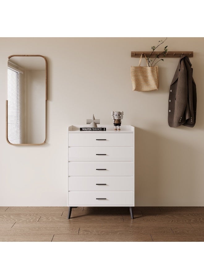 Home Box Marwell Sintered Stone Top Chest of 5-Drawers 40 x 109.5 x 80 cm  - Image 5