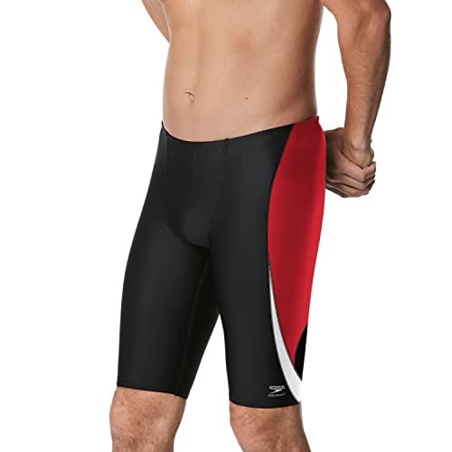 Speedo Mens Swimsuit Jammer Endurance Splice Team Colors - Image 3