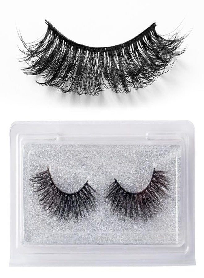 Plenteous Magnetic Eyelashes Cat Eye Lashes False Eyelashes Magnetic Lashes Natural Look with Applicator Reusable No Glue or Liner Needed Soft Magnetic Fake Eyelashes - 1 Pair, Multi Color. (6D-05) - Image 2