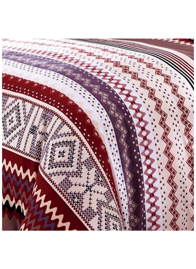 Family Bed Steak Bed sheet 100% Cotton 4 pieces size 180 x 200 cm Model 4013 from Family Bed  - Image 4