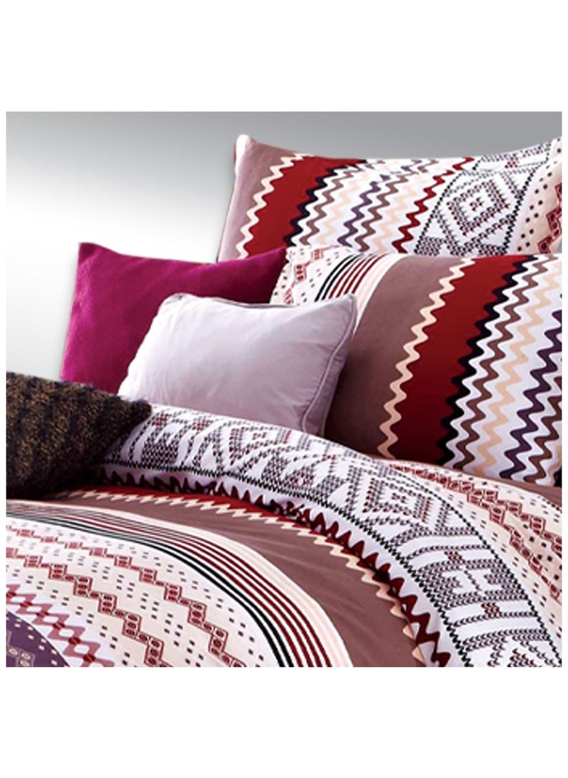 Family Bed Steak Bed sheet 100% Cotton 4 pieces size 180 x 200 cm Model 4013 from Family Bed  - Image 5