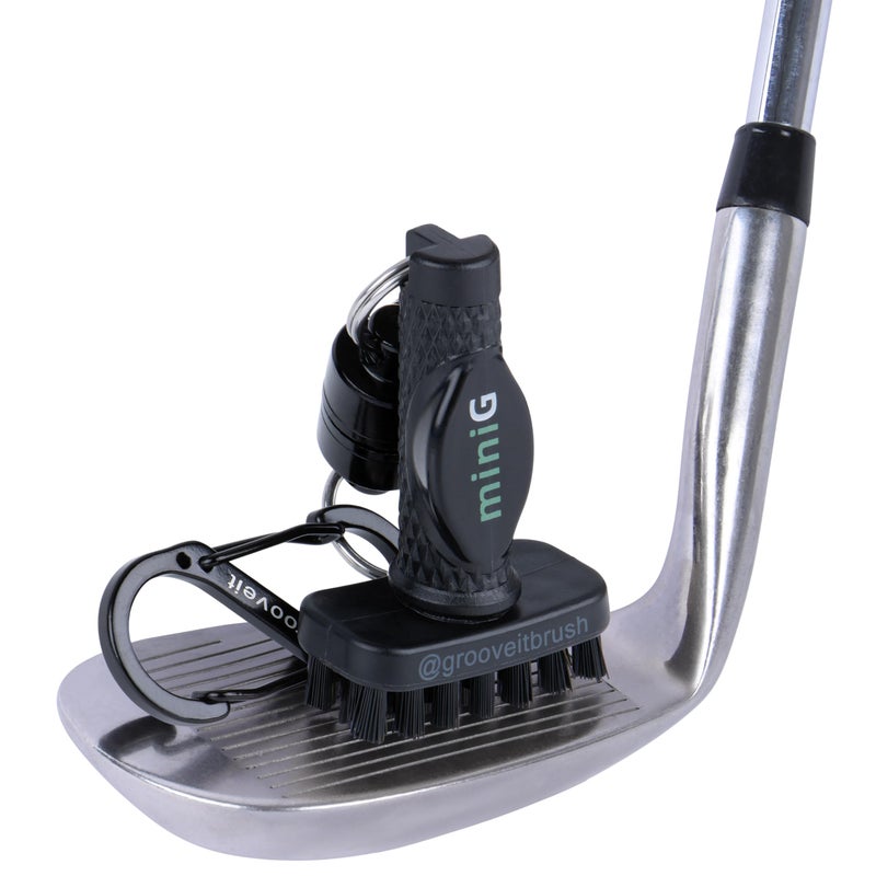 Grooveit Mini Golf Brush The Small MiniG Dry Scrubber Features A Detachable Magnet HeavyDuty Nylon Bristles and 3Yr Warranty Used On All Professional Golf Tours Golf Accessory of 2023