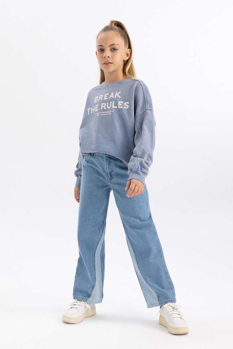 DeFacto Girl Wide Leg Trousers - Image 4