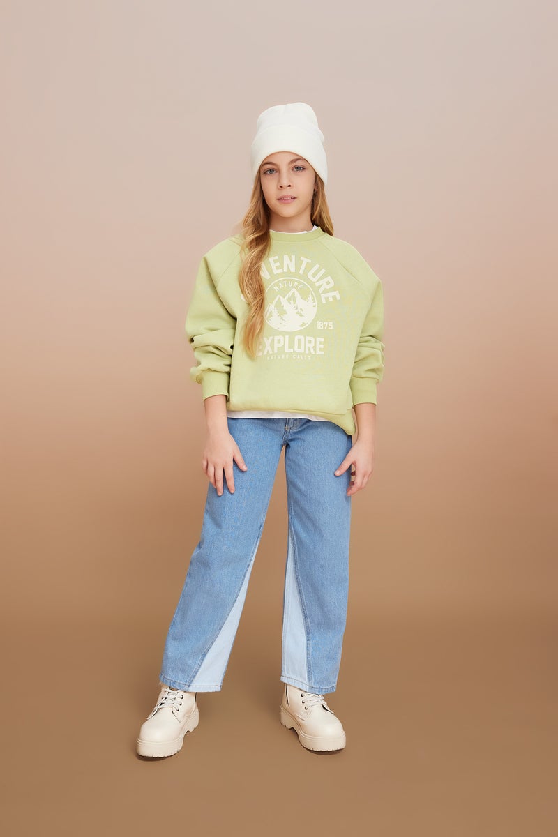 DeFacto Girl Wide Leg Trousers - Image 1