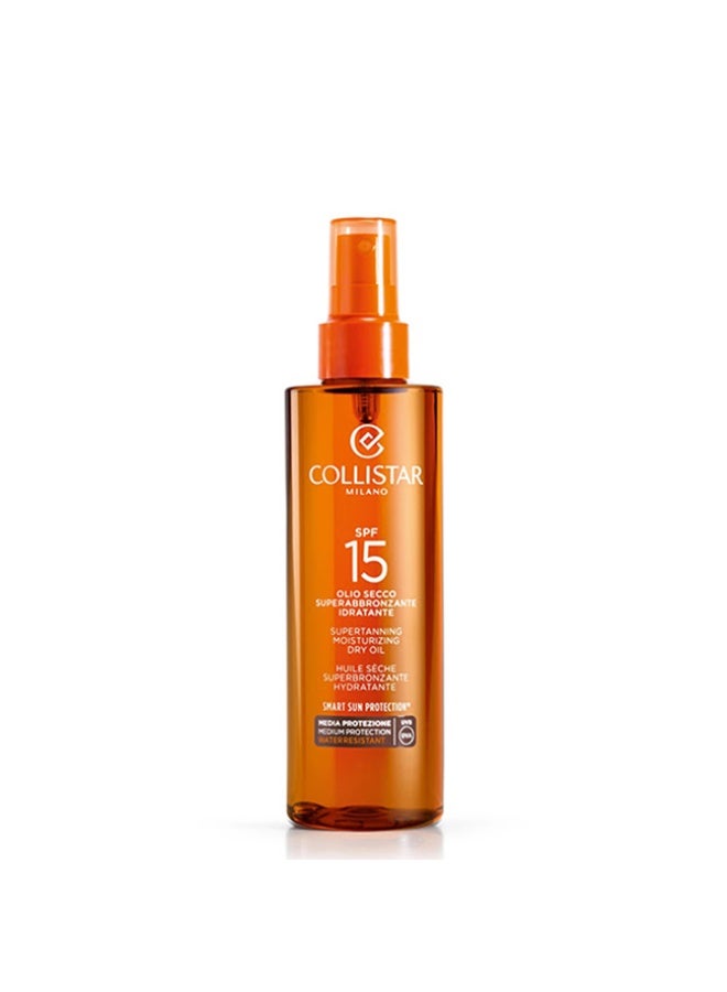Collistar Supertanning Dry Oil SPF15 200ml - Image 1