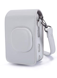 Y&D Case for Instax Mini Liplay Hybrid Instant Camera and Printer , Soft Shockproof with Detachable/Adjustable Shoulder Strap Fujifilm (Smoke Grey)  - Image 1
