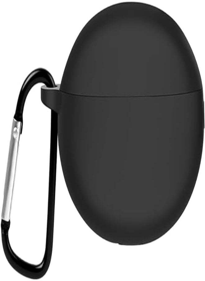 USTIYA USTIYA Case for Huawei Freebuds 5i Case 2022 Silicone Protective Silicone Cover with Keychain (Black) 