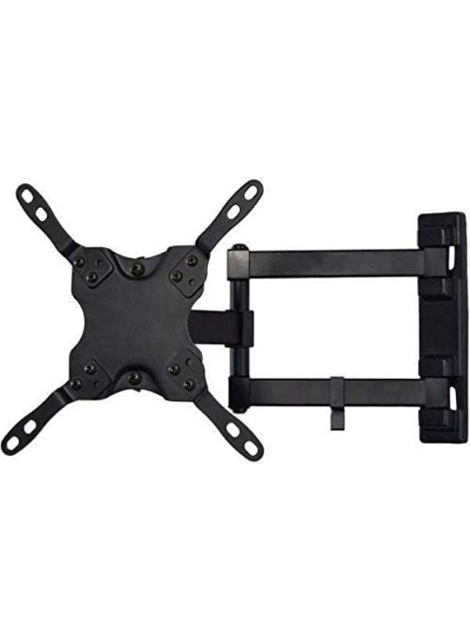 Wall mount bracket for a single monitor, black - Image 1
