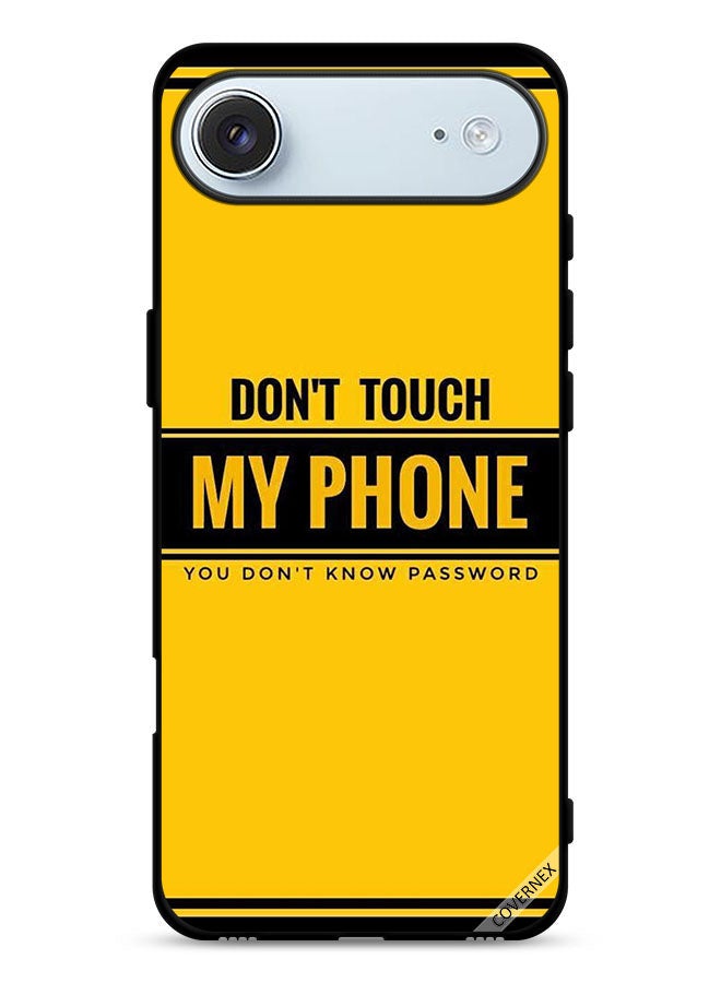 Covernex Apple iPhone Air Protective Case Cover Don't Touch My Phone You Don't Know Password - Image 1