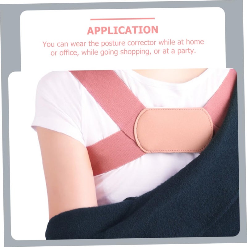 Posture Corrector Back Brace For Humpback Support Women Men Black - Image 4