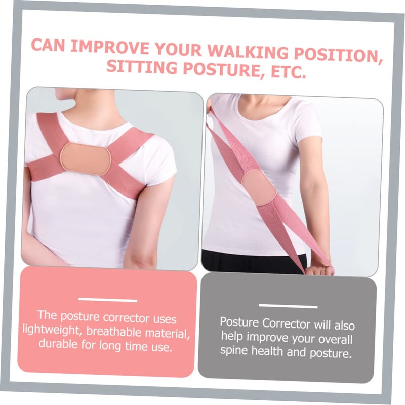 Posture Corrector Back Brace For Humpback Support Women Men Black - Image 5