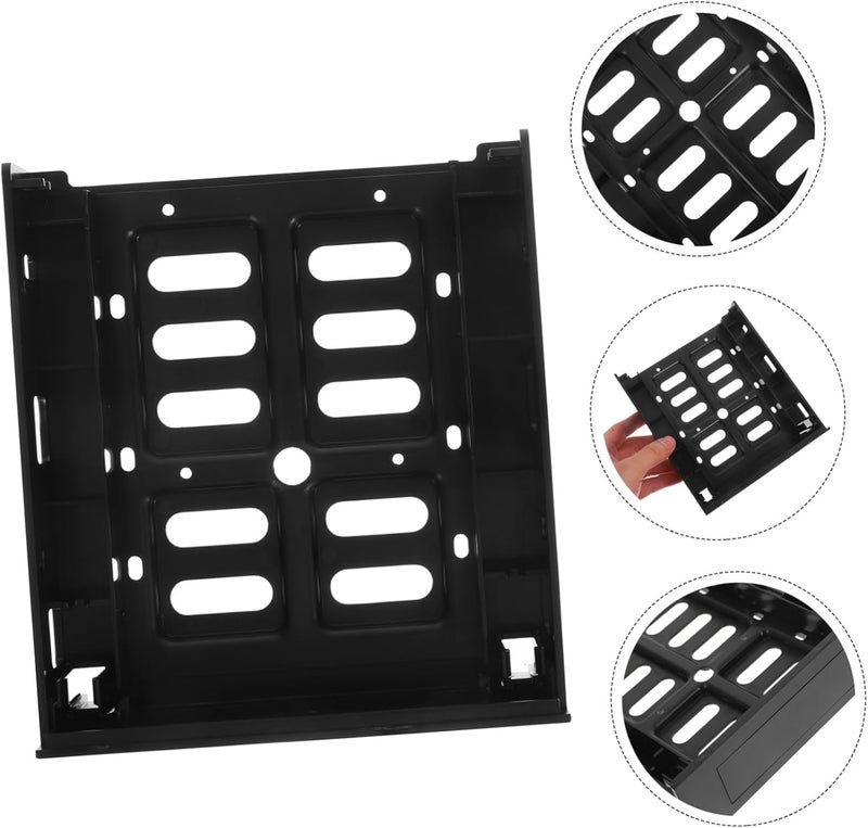 Front Bay Adapter Mounting Bracket for Sturdy for Optical Drive Bay Installation Heat-Resistant Static Hard Disk Holder - Image 4