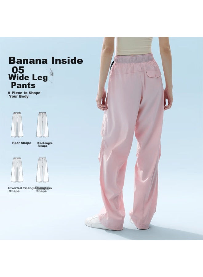 Bananain [liu Haocun's Choice] Liangpi 505 Cool Air Women's Quick-dry Parachute Pants, Sun Protection Workwear Casual Trousers - Image 2