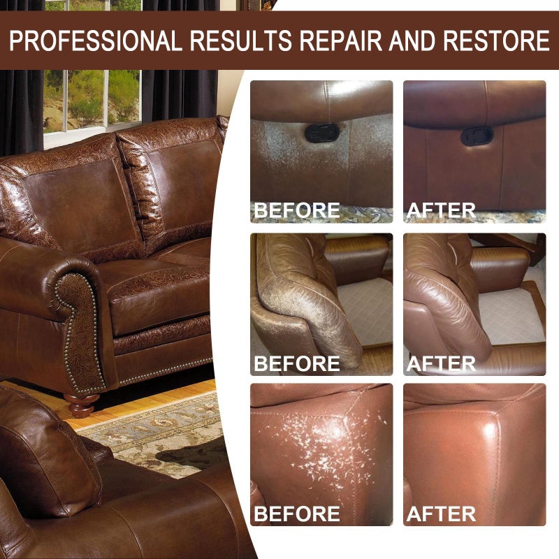Eelhoe Leather Repair Cream Car Leather Bags Leather Shoes Sofa Leather Polishing Renewal Tinting Cream Repair Cream - Image 3