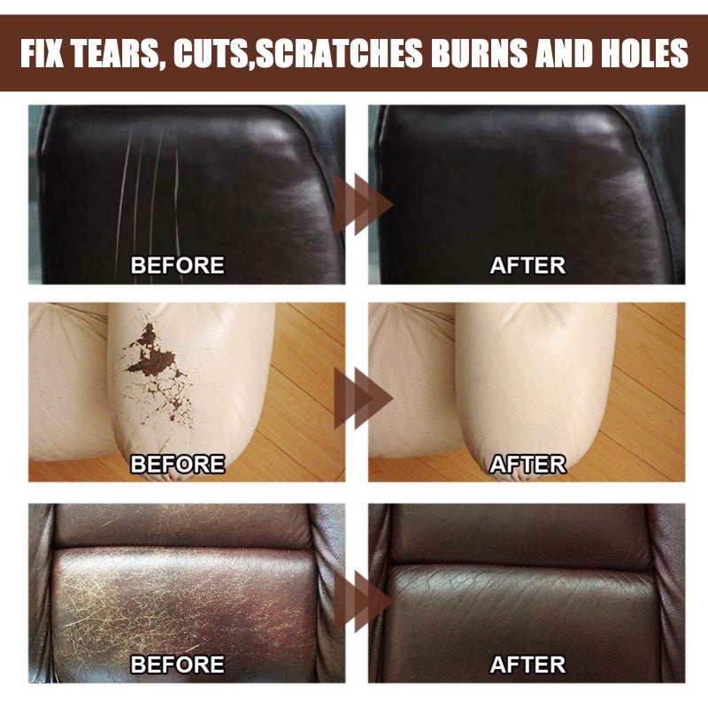 Eelhoe Leather Repair Cream Car Leather Bags Leather Shoes Sofa Leather Polishing Renewal Tinting Cream Repair Cream - Image 4