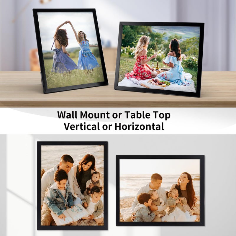 Giftgarden 8x10 Picture Frame Black  8 by 10 Thin Photo Frame for Wall Tabletop Display  Single - Image 3