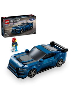 LEGO Speed Champions Ford Mustang Dark Horse Sports Car 76920 Building Toy Set  - Image 2