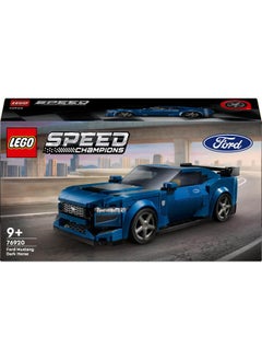 LEGO Speed Champions Ford Mustang Dark Horse Sports Car 76920 Building Toy Set  - Image 3