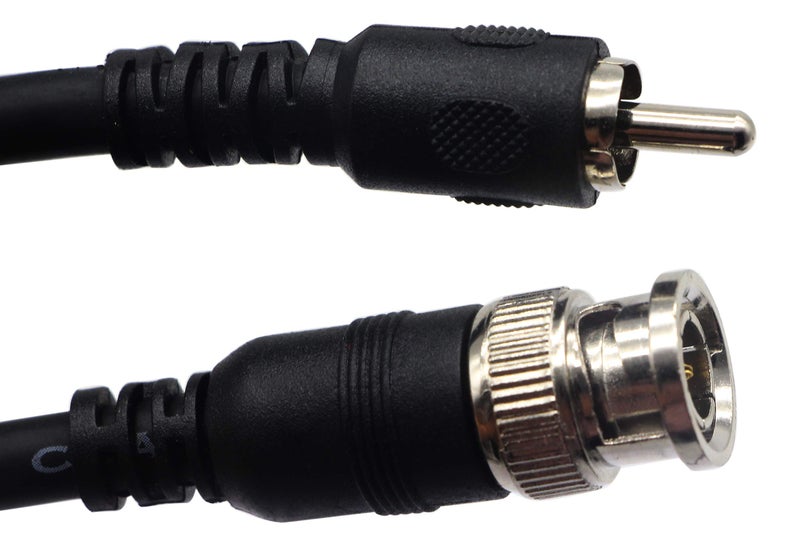 zdyCGTime BNC to RCA Extension Cable RCA Male to BNC Male Composite Video Connector Cable for Surveillance CCTV Camera System from DVR to TV (5ft/1.5M) - Image 5