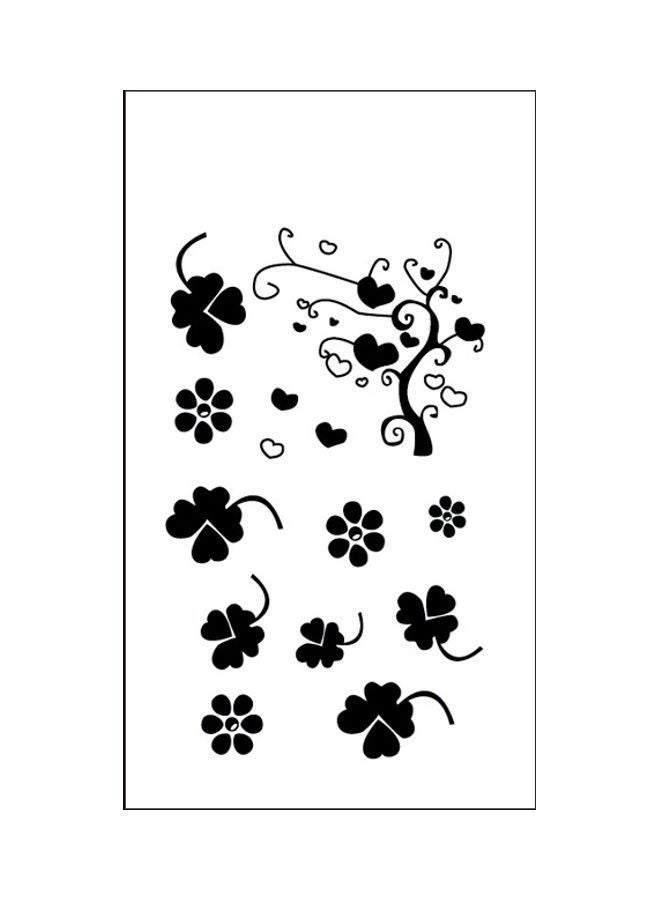 نيبمينينت ملصق تاتو مؤقت عصري مقاوم للماء أسود - Image 1