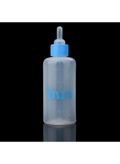 Kuber Industries Kuber Industries Pet Feeding Bottle for Puppies,Kittens,Rabbits & Other Newborns|Nursing Bottle for Pets|Squeeze Liquid Feed Bottle|Bottle,Milk Brush,Pacifier Replacement|LS144BL|60 ML|Blue  - Image 1