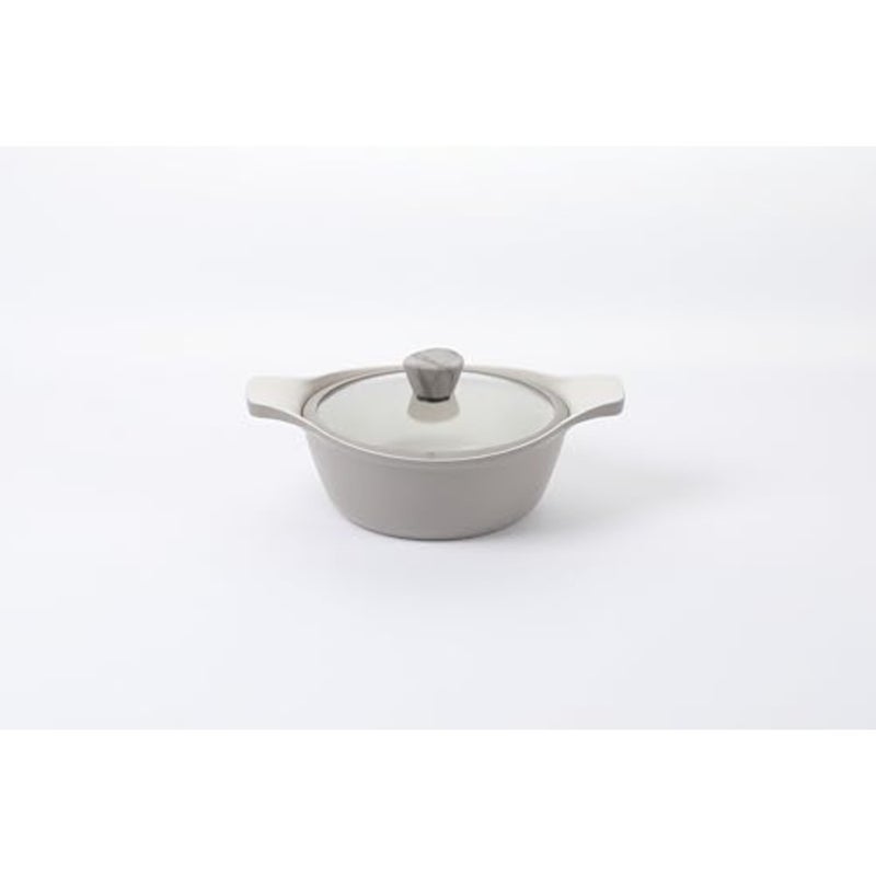 Gaudi Casserole Pot, 18 cm for stovetop and oven use, enameled cast iron, deep blue, scratch-resistant glossy finish - Image 1