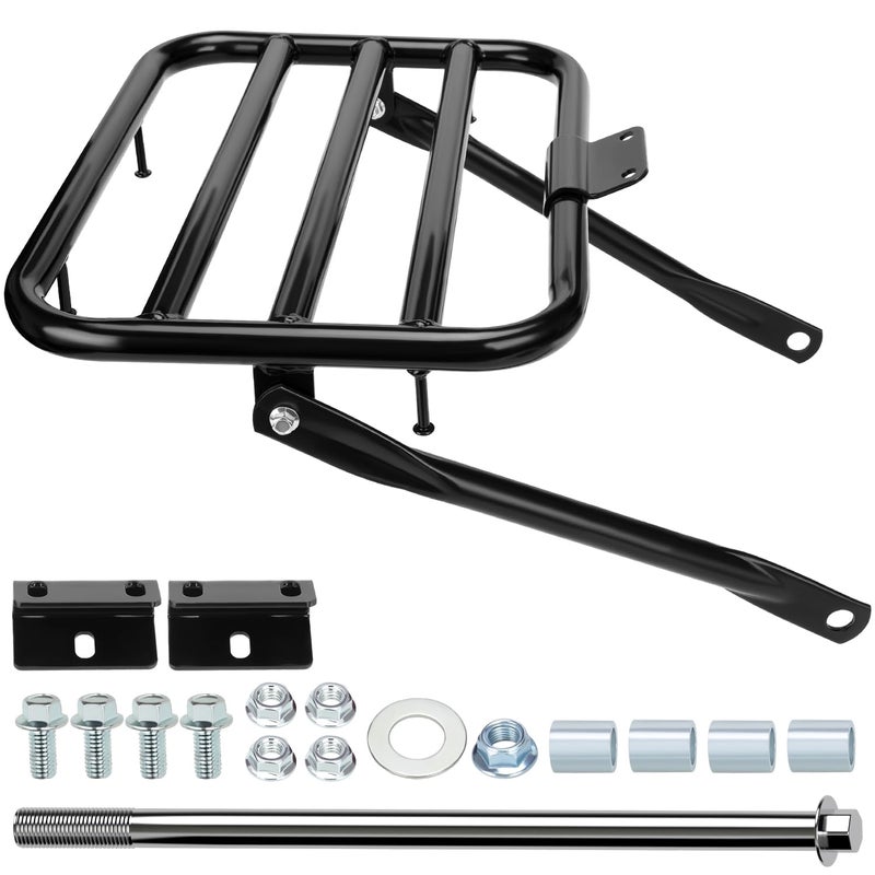 YOXUFA Mini Bike Rear Cargo Rack Assembly Kit Replacement for Coleman CT200U CT200UEX BT200X CT200UA CT200UC 200cc 196cc 65hp Minibike Back Parts