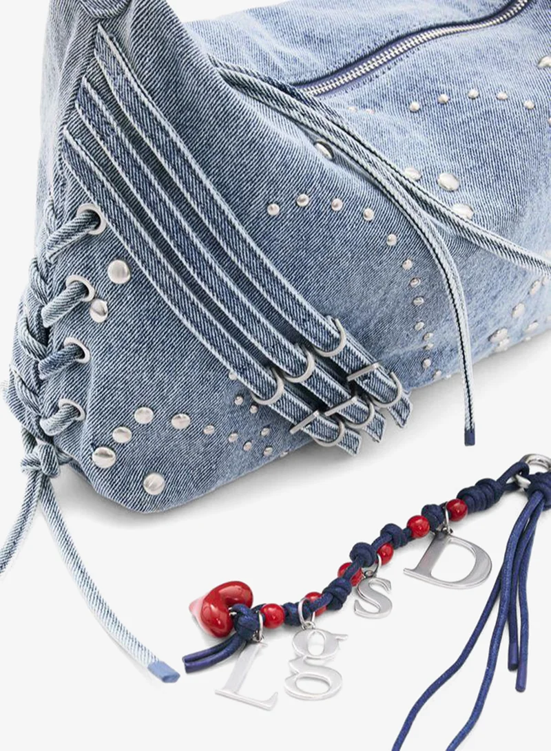 Desigual Blue Medium denim bag for Women | Best Price UAE