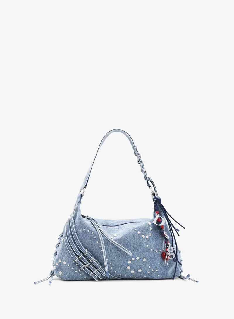 Desigual Blue Medium denim bag for Women | Best Price UAE