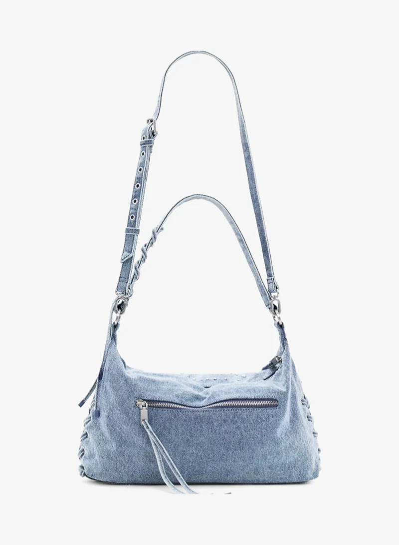 Desigual Blue Medium denim bag for Women | Best Price UAE