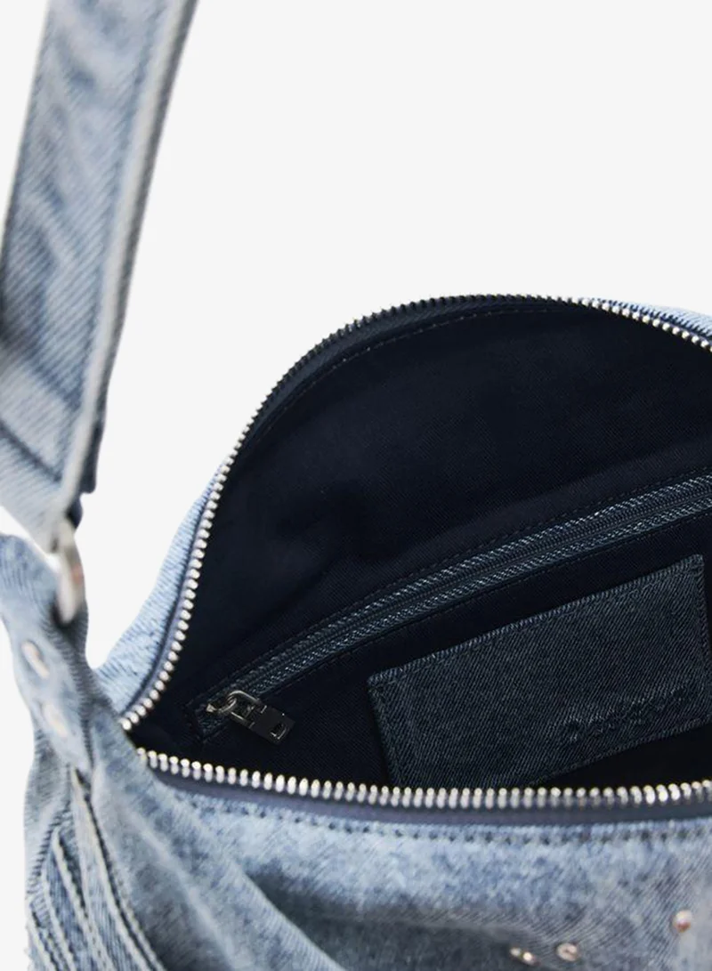 Desigual Blue Medium denim bag for Women | Best Price UAE