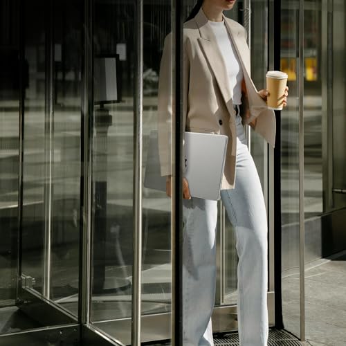 EooCoo Case Compatible with MacBook Pro 14 inch M5 2025 2024-2021 M4 M3 M2 M1 Pro Max Chip, Hard Shell Cases with Keyboard Cover, Screen Protector - Crystal Clear - Image 5