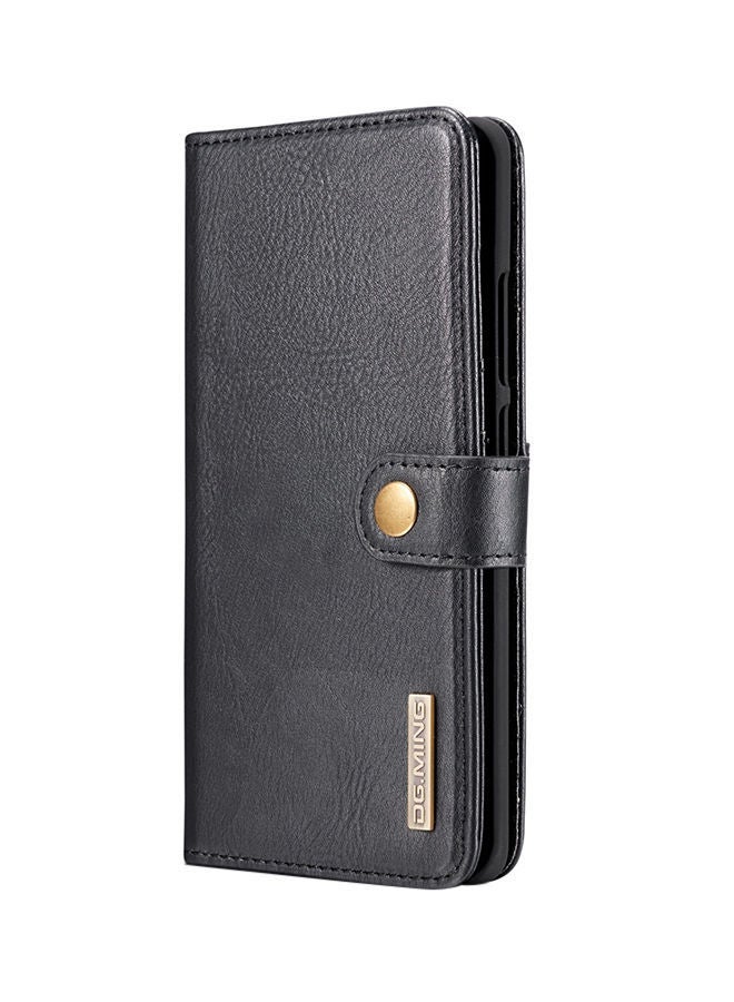 NIBEMINENT Flip Case Cover For Huawei P30 Pro Black - Image 1