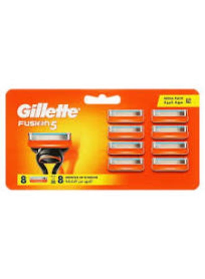 GILLETTE FUSION 5 MEGA PACK 8 BLADE