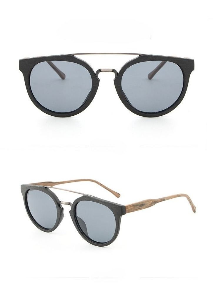 HDCRAFTER - New Wood Grain Polarized Sunglasses - Image 1