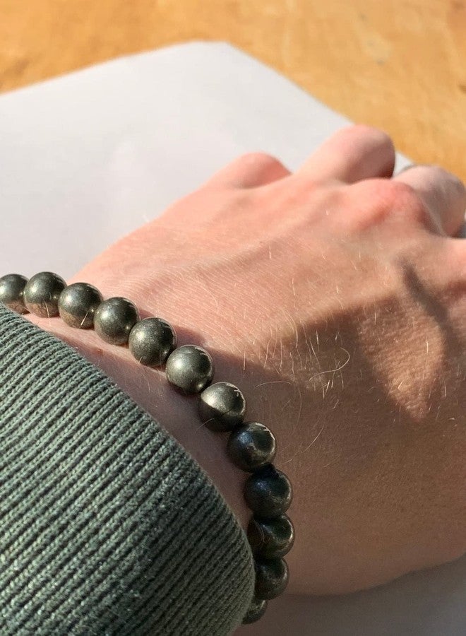DHYANARSH Original PYRITE Wrist Bracelet - Astronomy Jewelry, AAA Grade, Adjustable Size Thread - Image 5