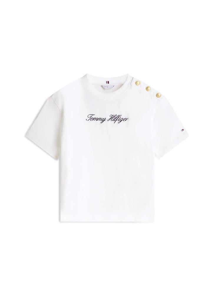 TOMMY HILFIGER Graphic Crew Neck T-Shirt - Image 5