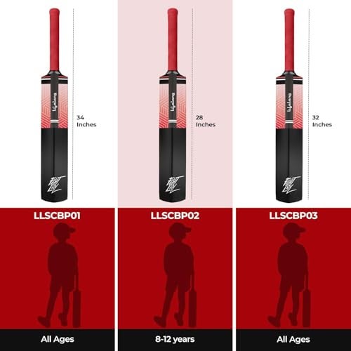 Lifelong Cricket Bat | 28 Inches Plastic Cricket Bat for Soft Tennis Ball | Lightweight Fiber, Hard Plastic, Anti-Slip Grip | Ideal for Kids, Practice, Turf (8-12 yrs) - Image 2