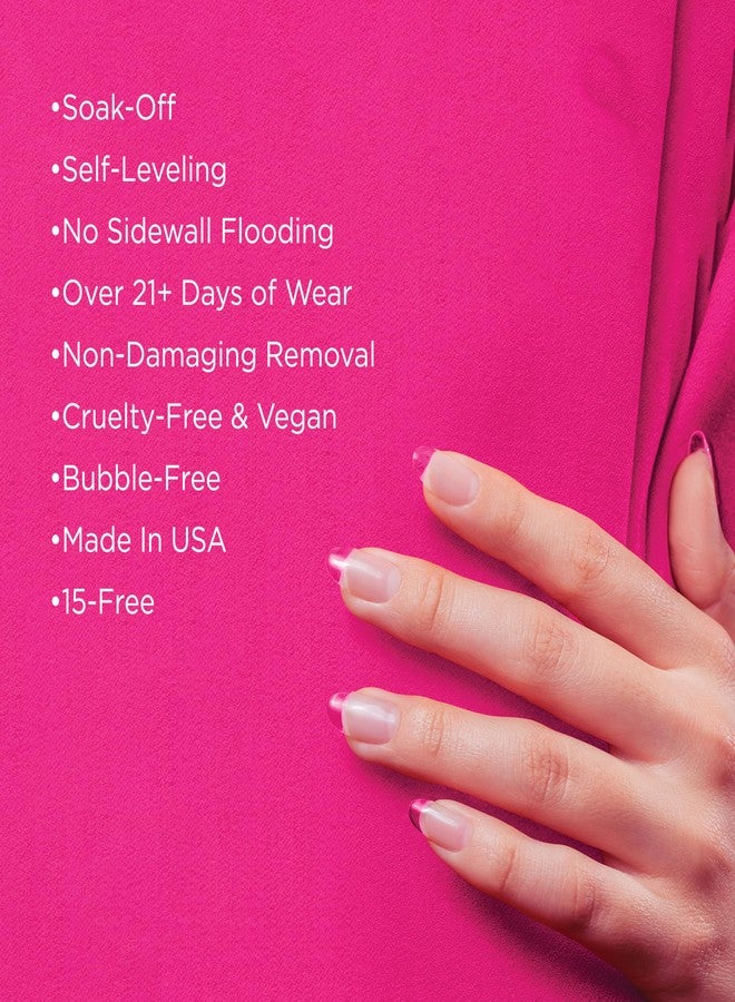 Gelish Brush-On Builder Gel - Professional Soak-Off Gel Polish for Extensions, Overlays, Nail Art - Self-Leveling, HEMA-Free, Vegan, Long-Lasting, UV/LED Curing (Pink Sand Nude, 15mL) - Image 3