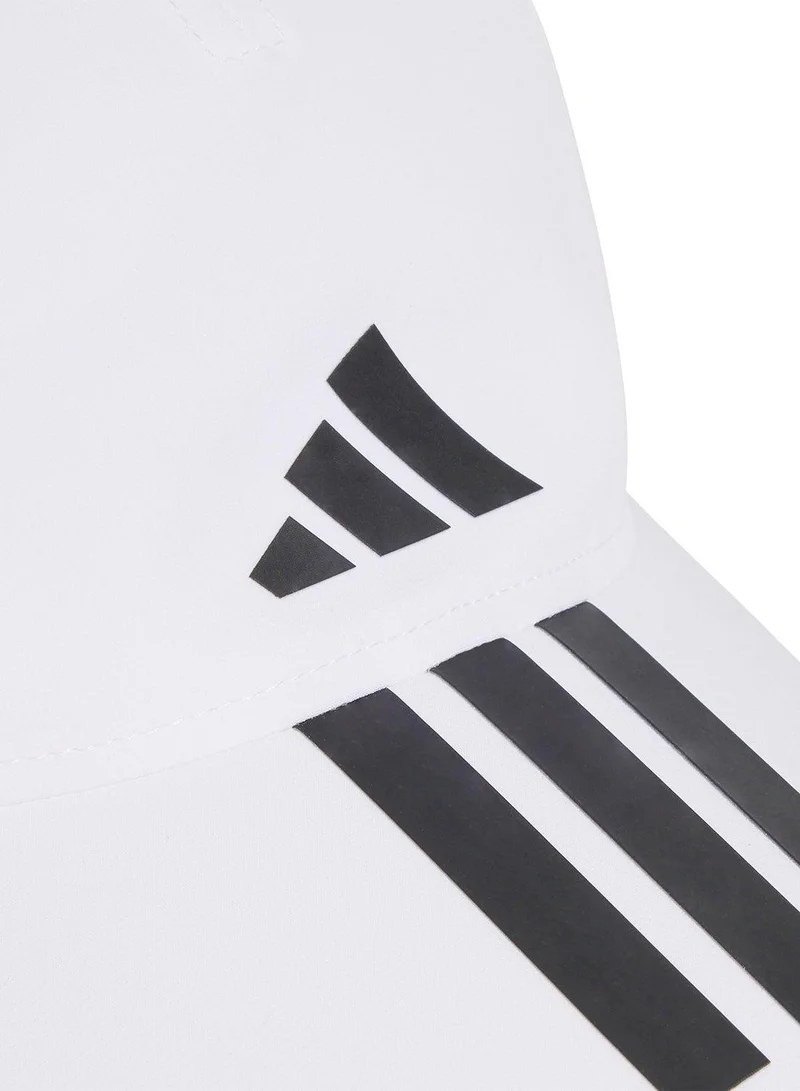 Adidas WHITE/BLACK 3-Stripes Climaproof Baseball Cap  | Best Price UAE