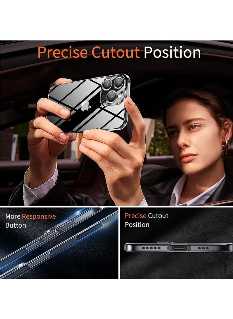 JAJEEK Dataroad iPhone 16 Pro Max Slim Case, 0.2mm Fit [Paper-Thin] Lightweight Case, Translucent Matte Finish PP Back Protection, Anti-Fingerprint & Yellowing, Compatible with iPhone 16 Pro Max 6.9-Inch – Clear - Image 4