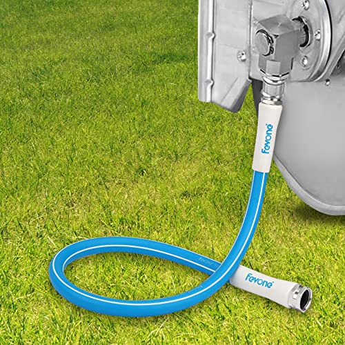 Fevone Garden Leader Hose 3 ft., Lightweight Hybrid Water Hose, Flexible and Durable, Leak-Free Connections - Image 5