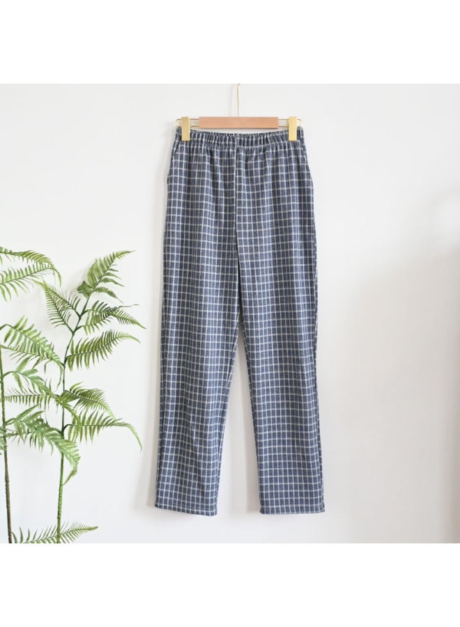 New Style Spring Autumn And Winter Velvet Pajama Pants High Elastic Waist Loose Casual Outer Wearing Pajama Pants For Lovers