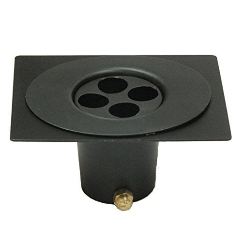 Monarch Rain Chains Monarch Aluminum 3-Piece Rain Chain Installation Kit Black Power Coated - Image 2
